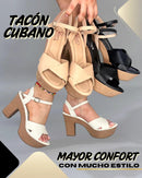 TACÓN CUBANO 👠 + PERFUME DE REGALO 🎁✨