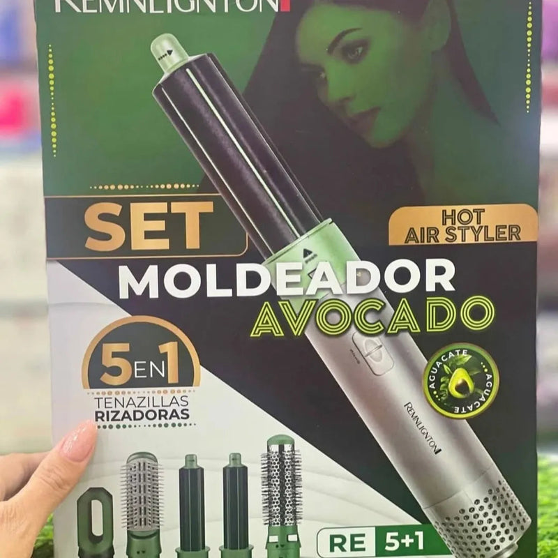 Cepillo Secador 5 En 1 Aguacate