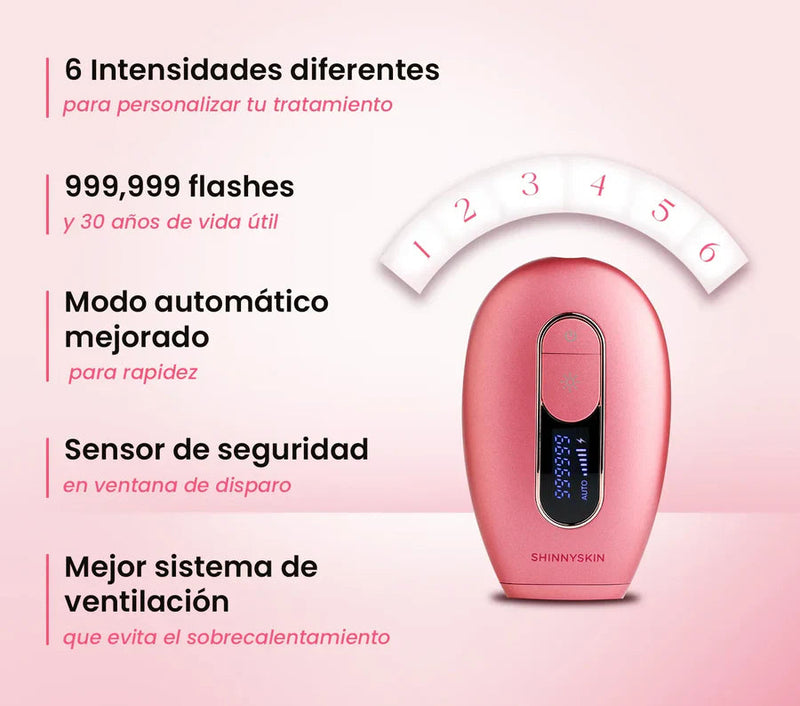 DEPILADORA SHINNYSKIN PERMANENTE IPL PRO